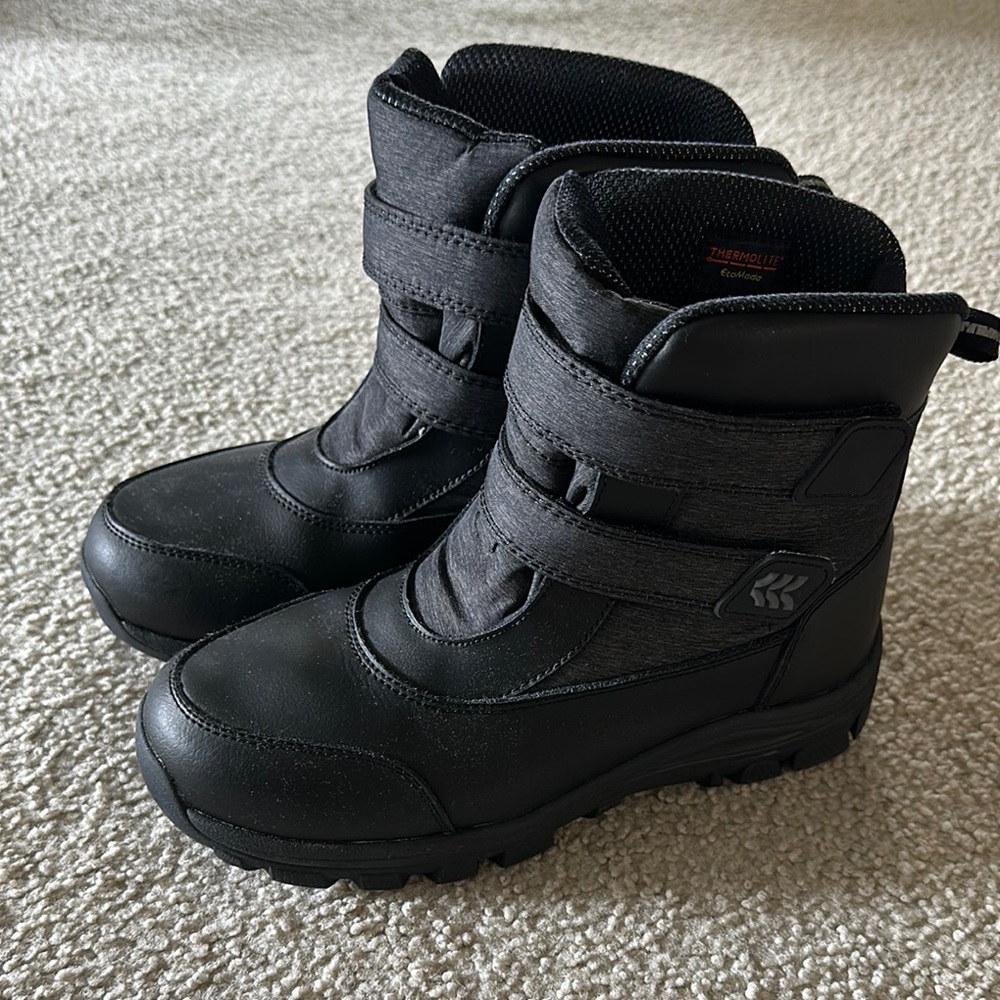 Kids Black Winter Boots Target Size 6